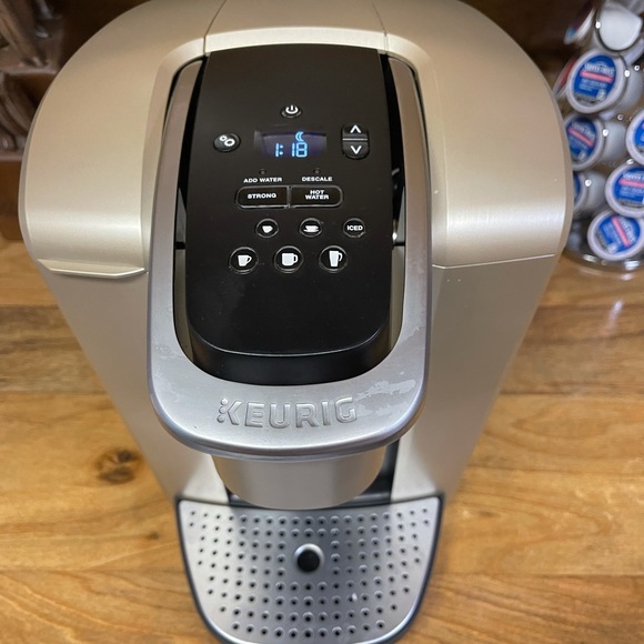 Keurig brushed gold coffee maker